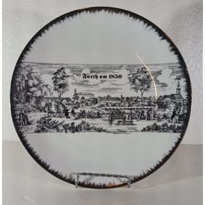 Vintage GERMAN SOUVENIR Plate Collector Decorative MADE IN WESTERN GERMANY